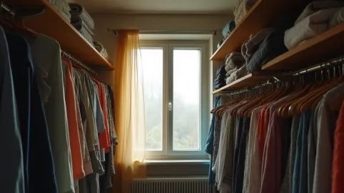 Garderoba z oknem czy bez