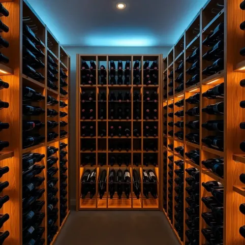 Gotowe piwniczki na wino