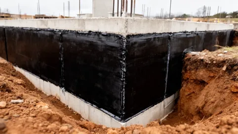 hydroizolacja pionowa płyty fundamentowej