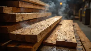Ile kosztuje suszenie drewna w suszarni