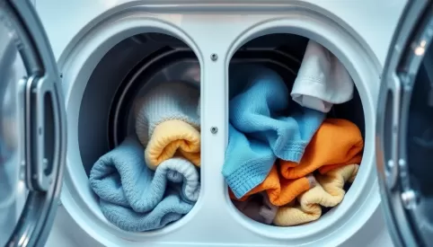 Ile schnie pranie na suszarce