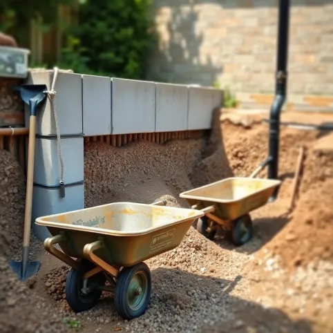 Jak obsypać piwniczkę ogrodową