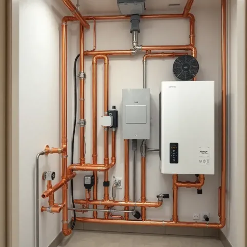 Jak wygląda kotłownia z pompą ciepła