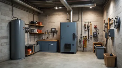 jak wykończyć kotłownię