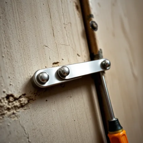 Jak zamontowac skobel w piwnicy