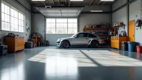 Jaka farba do garażu na podłogę