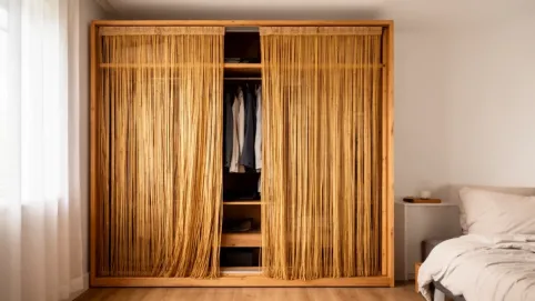 Kotara zamiast drzwi do garderoby