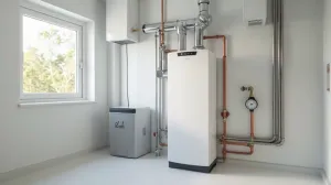 kotłownia z pompą ciepła
