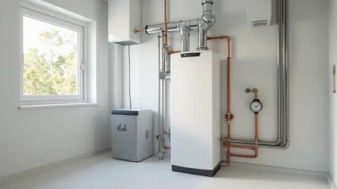 kotłownia z pompą ciepła