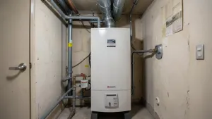 Mała kotłownia w domu