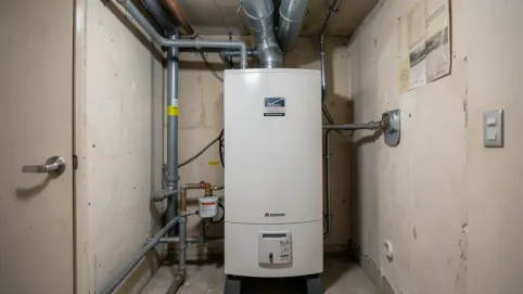 Mała kotłownia w domu