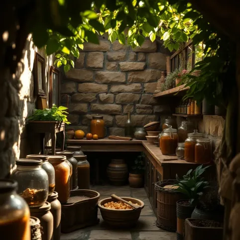 Mała piwniczka ogrodowa