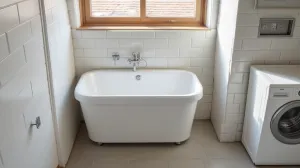 mała wanna do pralni