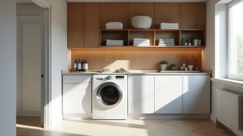 Nowoczesna pralnia w domu