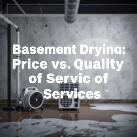 Osuszanie Piwnicy Cena A Jakość Usług