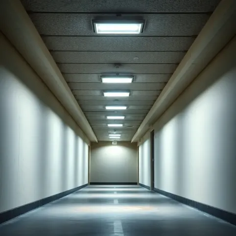 Oświetlenie w piwnicy w bloku