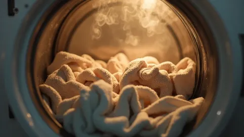 Pachnące pranie z suszarki