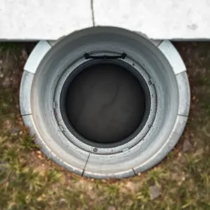 Piwniczka betonowa z wejściem od góry