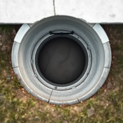 Piwniczka betonowa z wejściem od góry