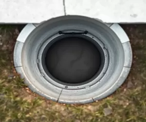 Piwniczka betonowa z wejściem od góry