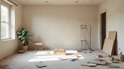 Plan wykończenia mieszkania