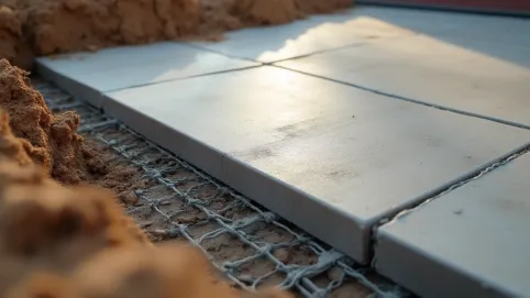 Płyta fundamentowa pod garaż