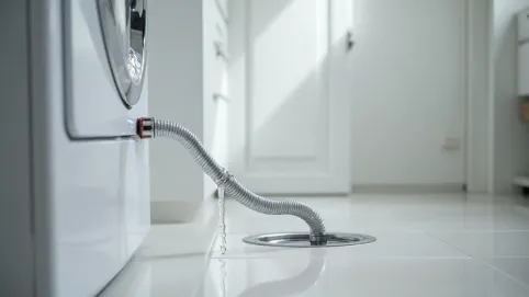 Podłączenie suszarki Electrolux do odpływu