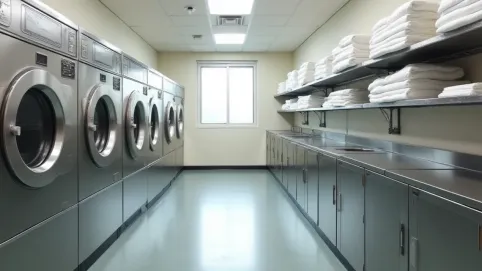 pralnia w hotelu