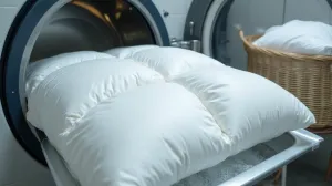 Pranie kołdry puchowej Pralnia