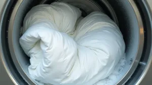Pranie kołdry w pralni