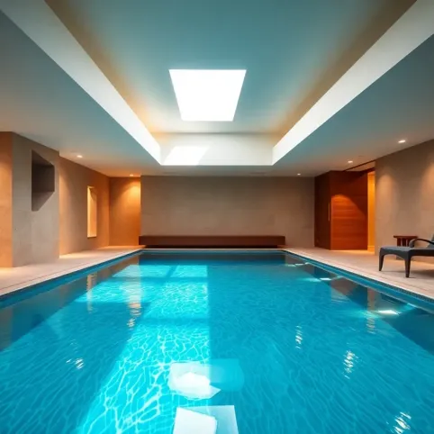 Projekt domu z basenem w piwnicy