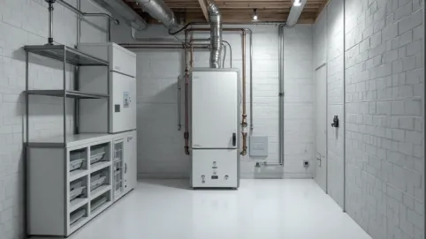 Projekt kotłowni z pompą ciepła