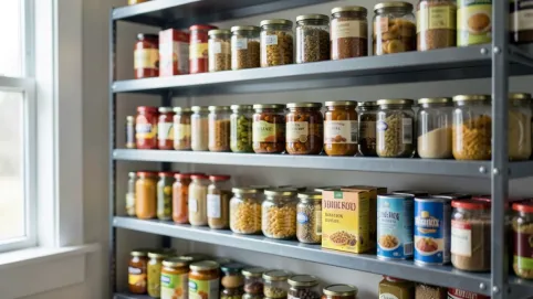 regały metalowe do spiżarni