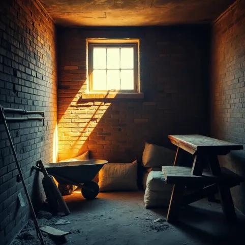 Remont piwnicy w kamienicy