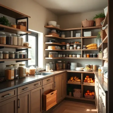 Spiżarnia w kuchni inspiracje