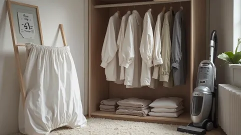 Sposób na kurz w garderobie