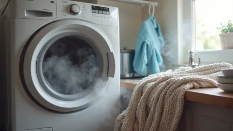 Suszarka kurczy ubrania