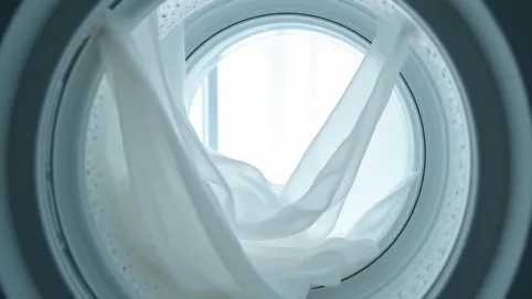 Suszenie firanek w suszarce Electrolux