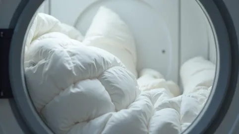 Suszenie kurtki puchowej w suszarce bębnowej Electrolux