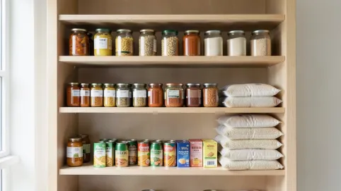 system półek do spiżarni