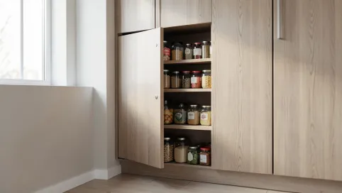 ukryte przejscie do spiżarni