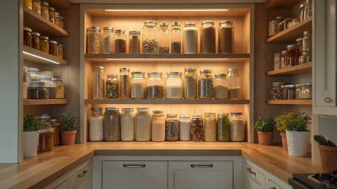 Wentylacja grawitacyjną w spiżarni