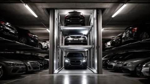 Winda samochodowa do garażu podziemnego