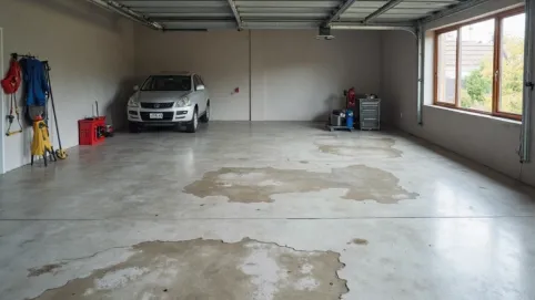 Wylewka do garażu zamiast płytek