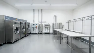 wyposażenie pralni chemicznej