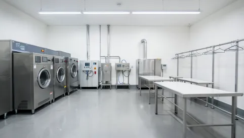 wyposażenie pralni chemicznej