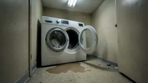 zepsuta pralka w wynajmowanym mieszkaniu