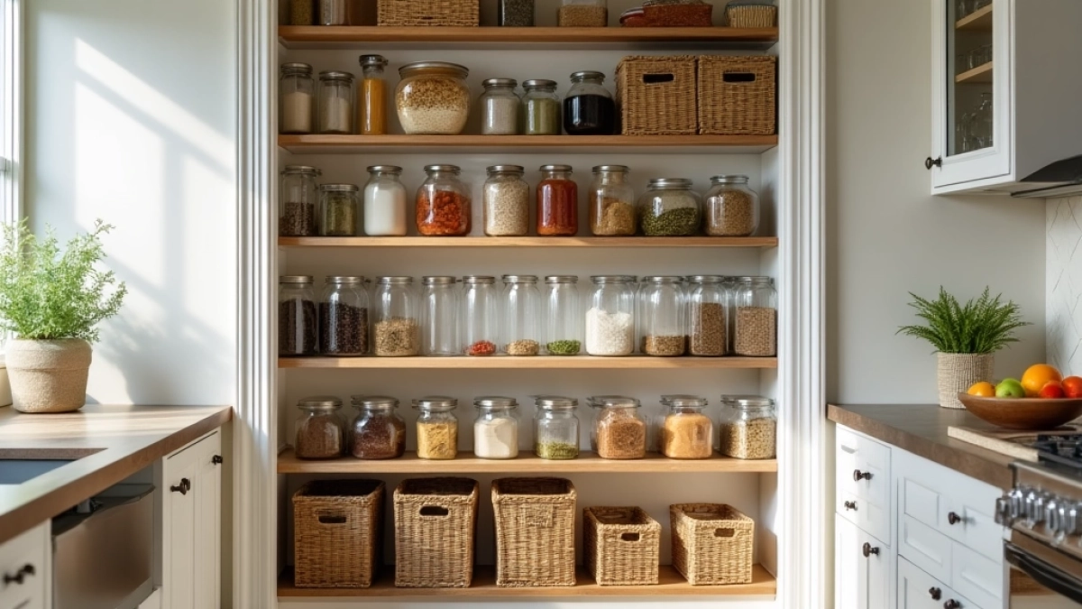 Spiżarnia w domu aranżacje