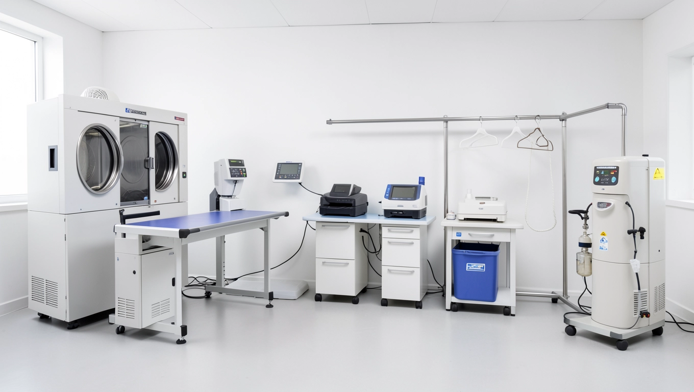 sprzęt do pralni chemicznej