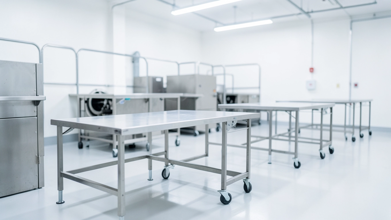 Stoły i wózki pralnicze
